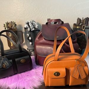 Amber Twin Turnlock BNWT each $300